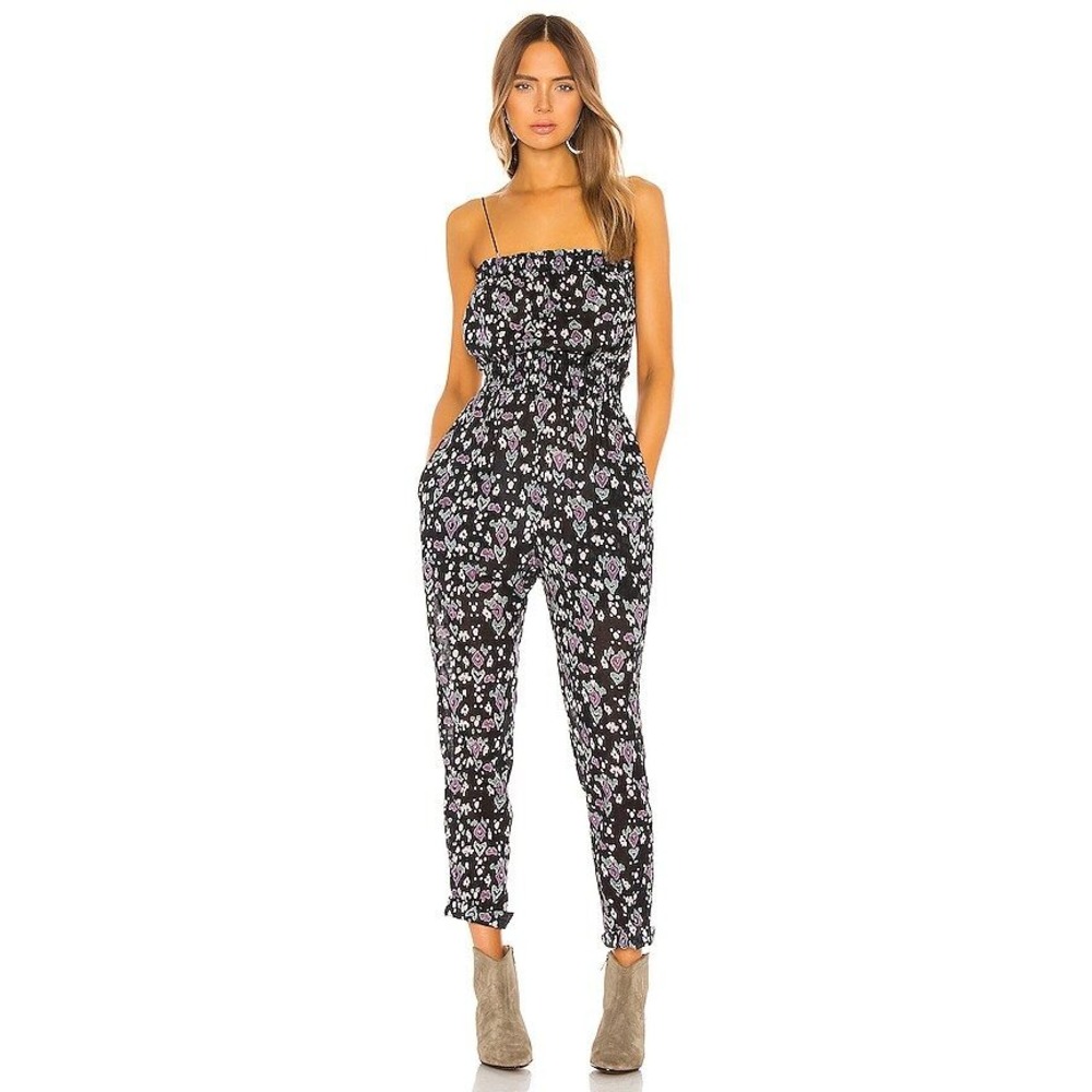 Isabel Marant Etoile‎ Timea Print Sleeveless Jumpsuit Size 2